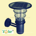 Nice design CE outdoor garden lighting solar LED wall light (JR-2602-B)